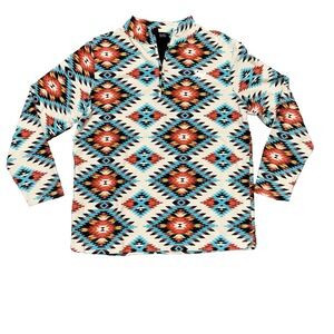 Bad Birdie Womens 1/4 Zip Pullover Performance Sweater Size Large Golf